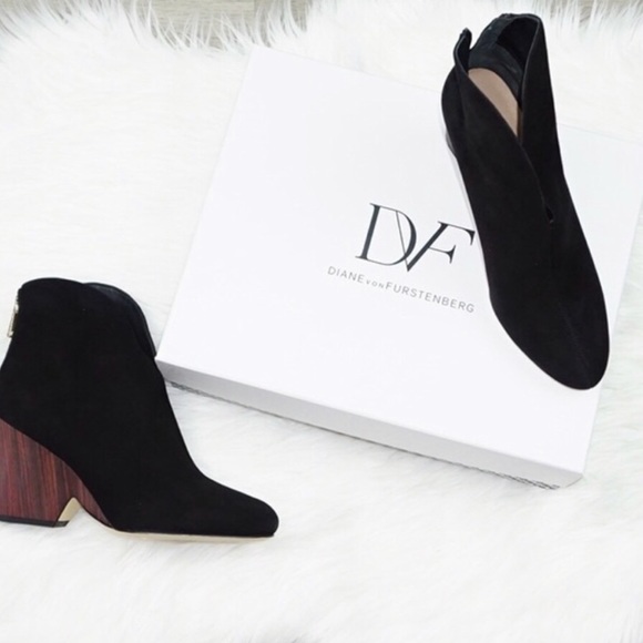 NEW Diane von Furstenberg Western Tarnes Boots - Picture 2 of 7